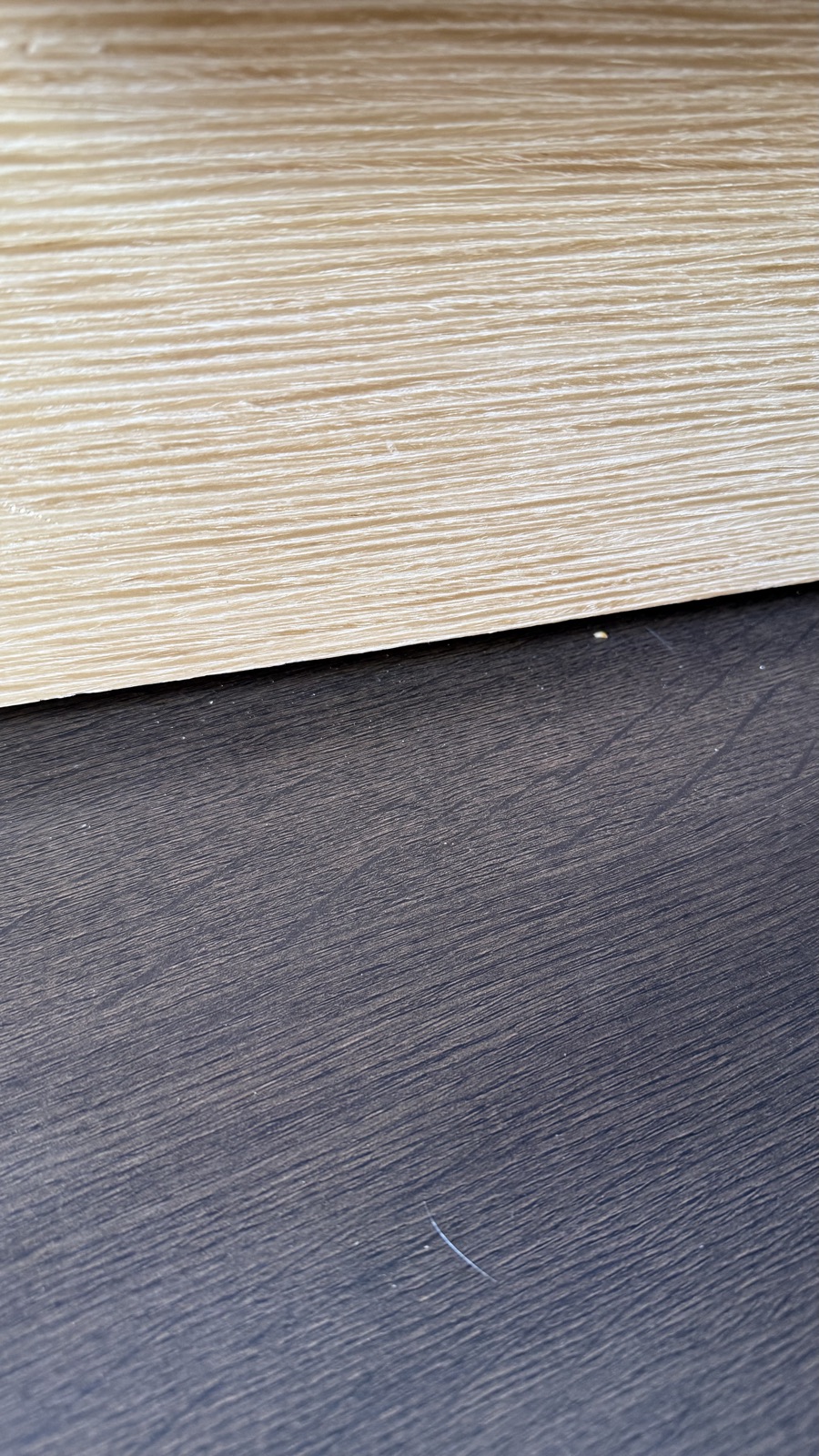 Inredning i French Oak och golv i Noce Nero